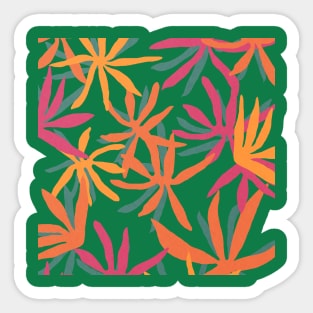 Tropical flowers Sticker